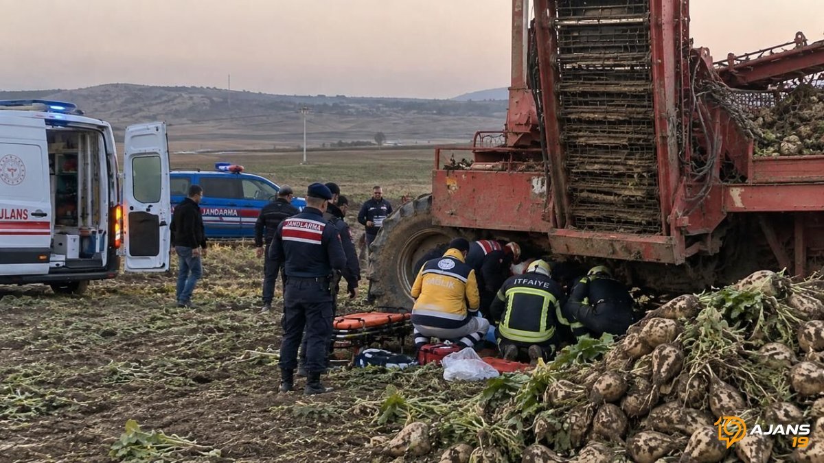 Pancar Tarlası Kan Ağladı: Makine Faciası Can Aldı!