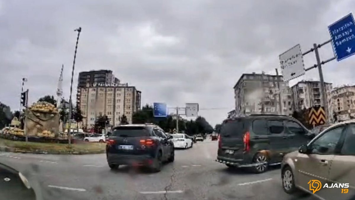 Kırmızı Işıkta Yaşanan Dehşet Anları Kamerada: Çorum Çevre Yolu'nda Ölümle Dans!
