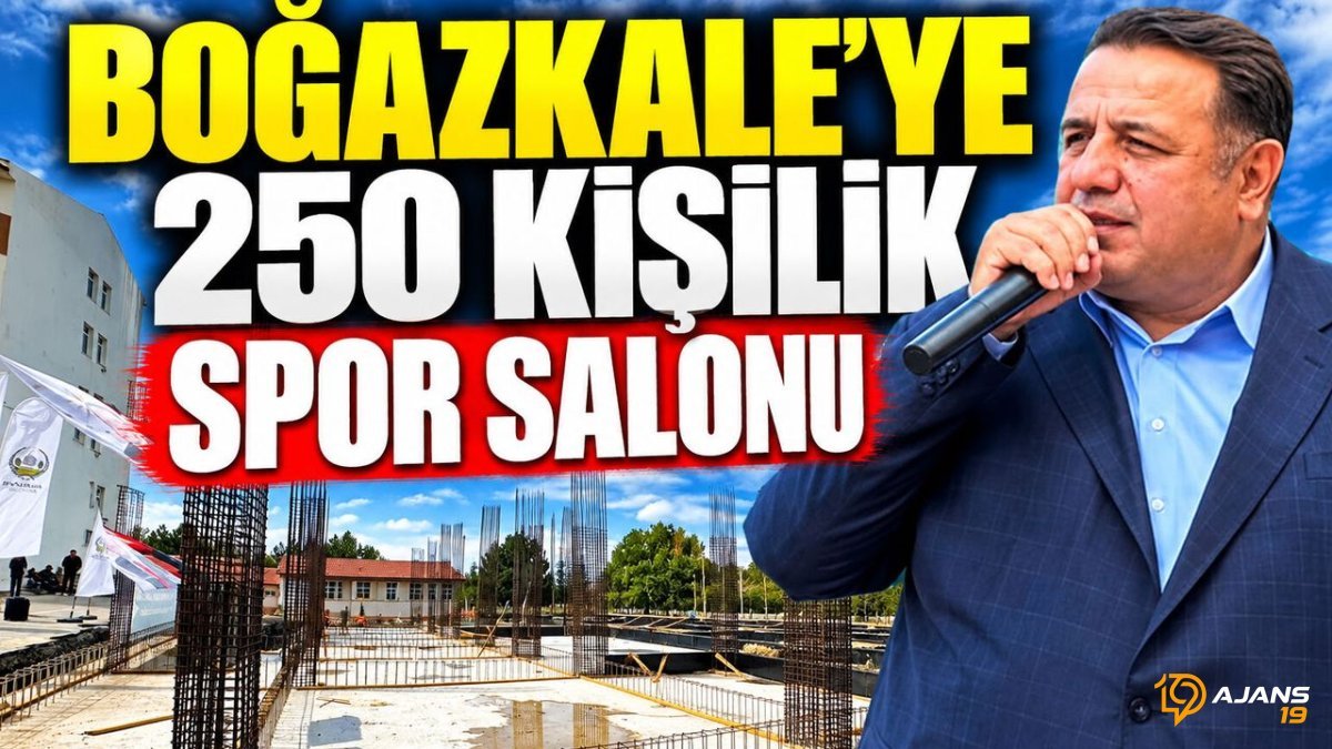 Boğazkale'de Gençlere Müjde! 250 Kişilik Dev Spor Tesisi Kapılarını Aralıyor: Temel Atıldı, Gelecek Şekilleniyor!