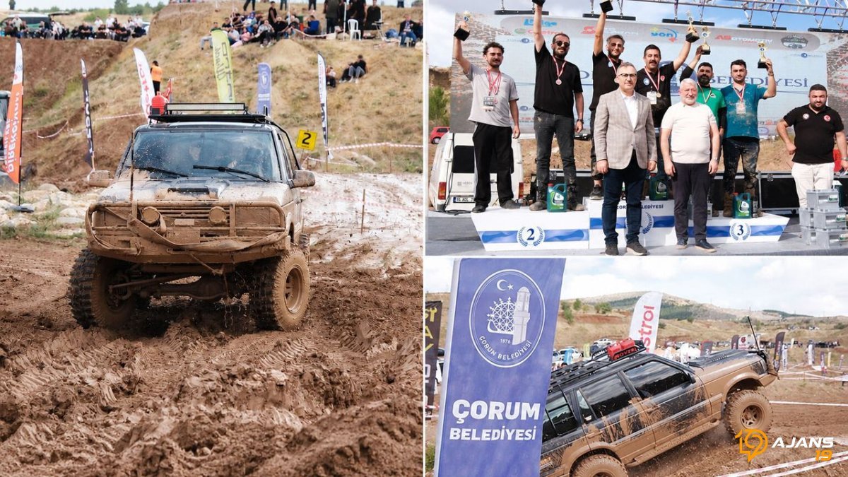 Off-Road Tutkunları Çorum'da Buluştu: Toz Duman İçinde Nefes Kesen Mücadele!