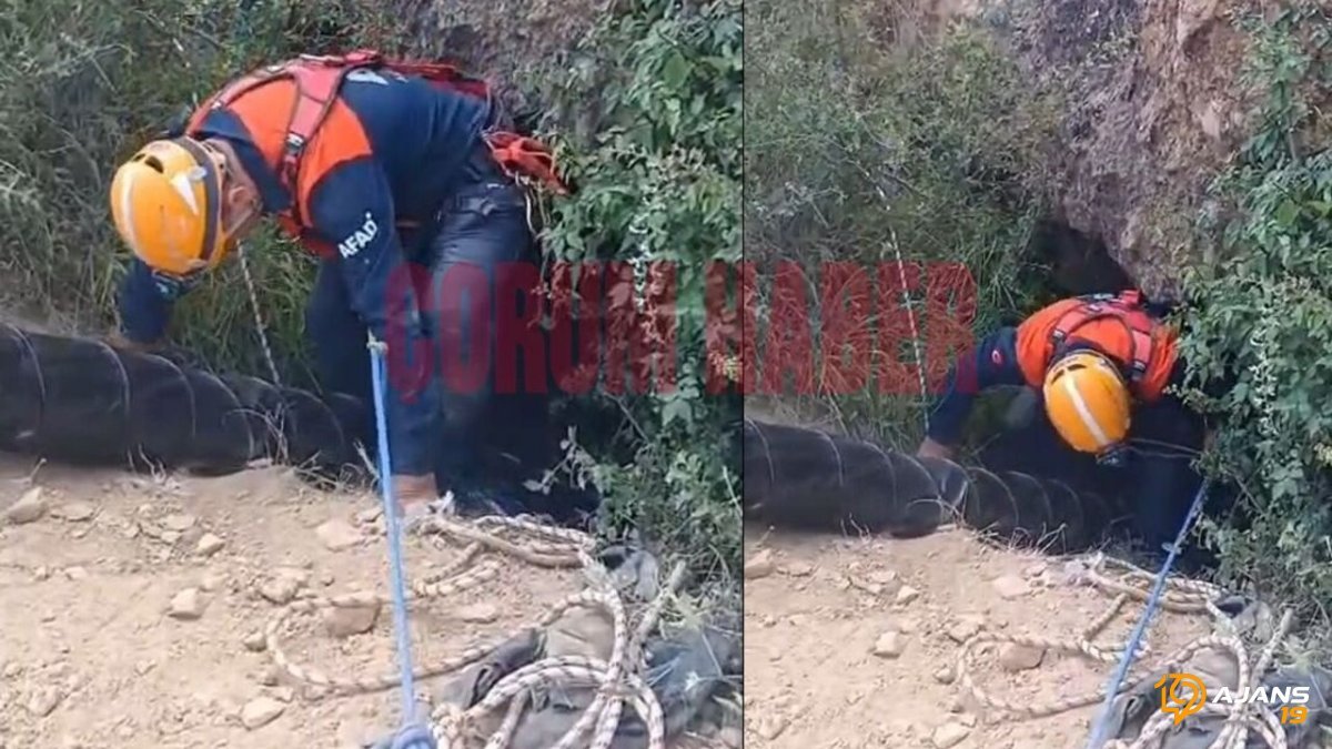 Çorum'da Define Avı Tehlikeli Bir Kabusa Dönüştü: 30 Metre Derinlikte Hayat Mücadelesi!