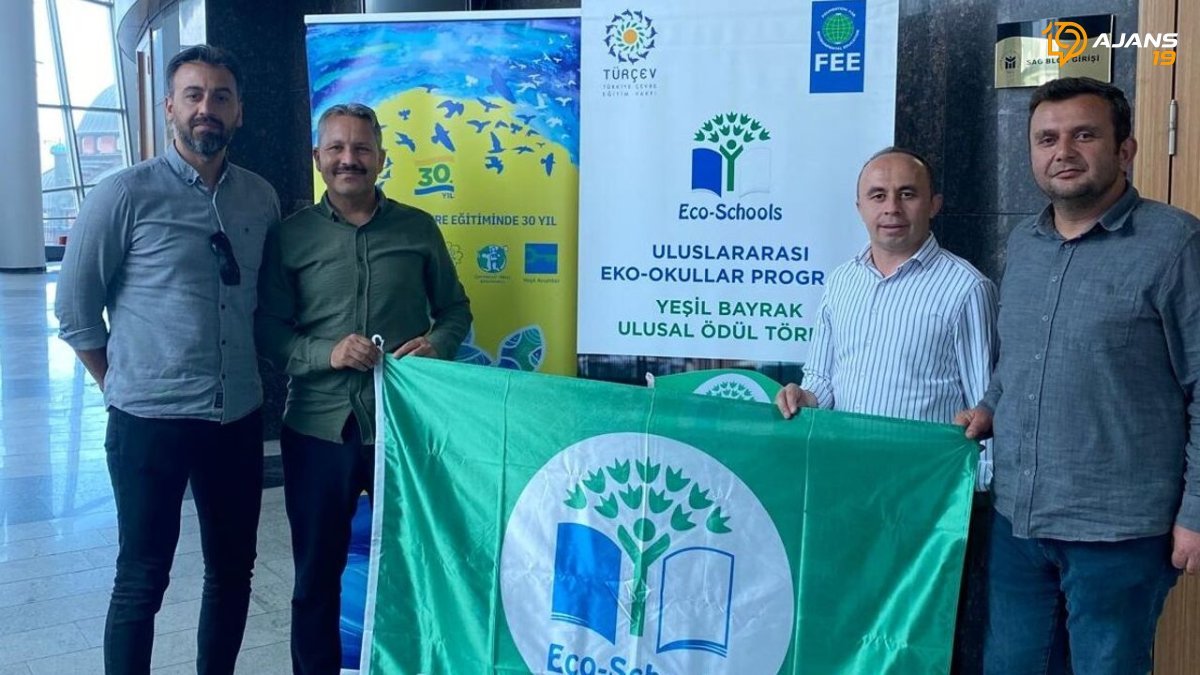 2 okula uluslararası Yeşil Bayrak ödülü