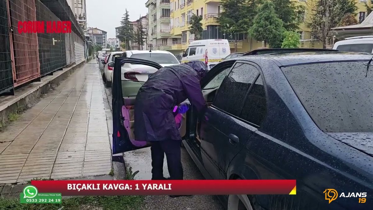 Çorum'da Kanlı Gece: Sokaklar Bir Anda Savaş Alanına Döndü, Bıçaklar Konuştu!