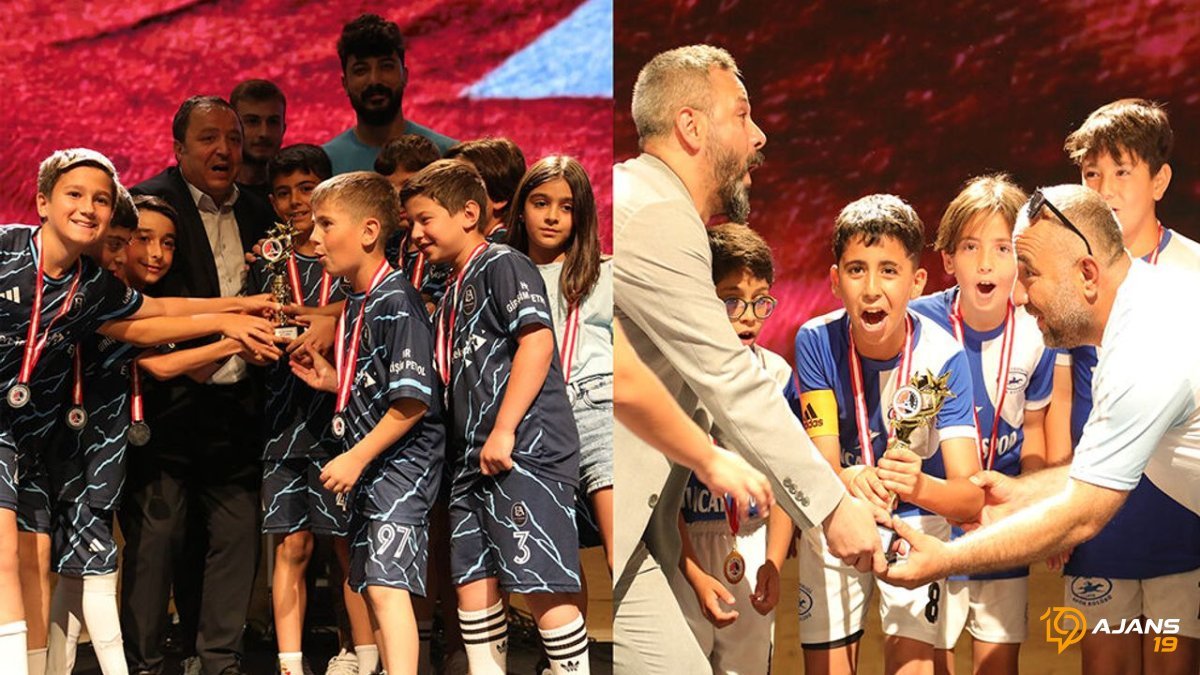 Genç Yıldızlar Sahneye Çıktı: Çorum'da U11 ve U12 Ligleri Şampiyonları Kupalarını Aldı!