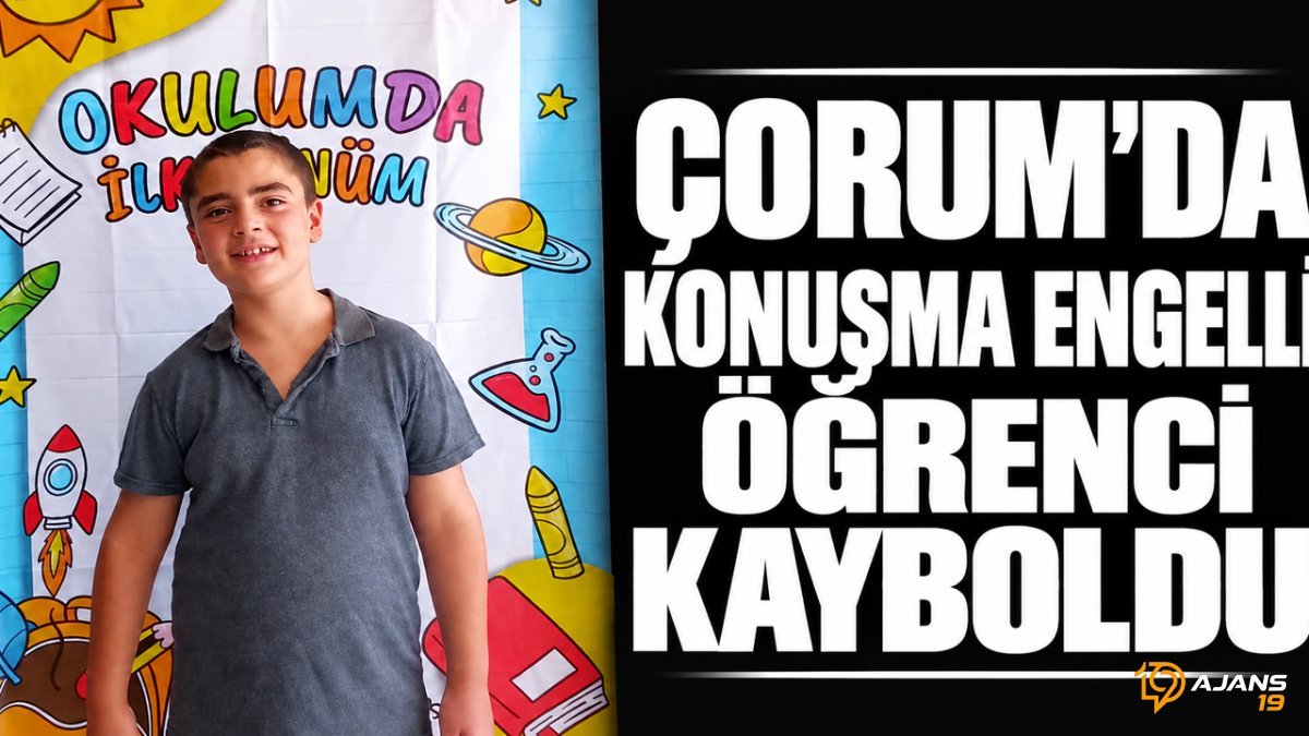 Kaybolan Ses: Çorum'da Özel Öğrenciye Ne Oldu? Nefes Kesen Arama Kurtarma Çalışmaları Başladı!