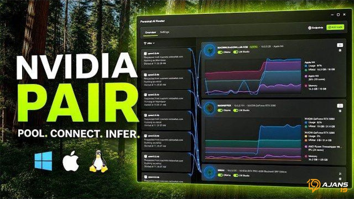 Evdeki Eski Bilgisayarlarınız Yapay Zeka Devine Dönüşüyor: NVIDIA PAIR ile Tanışın!