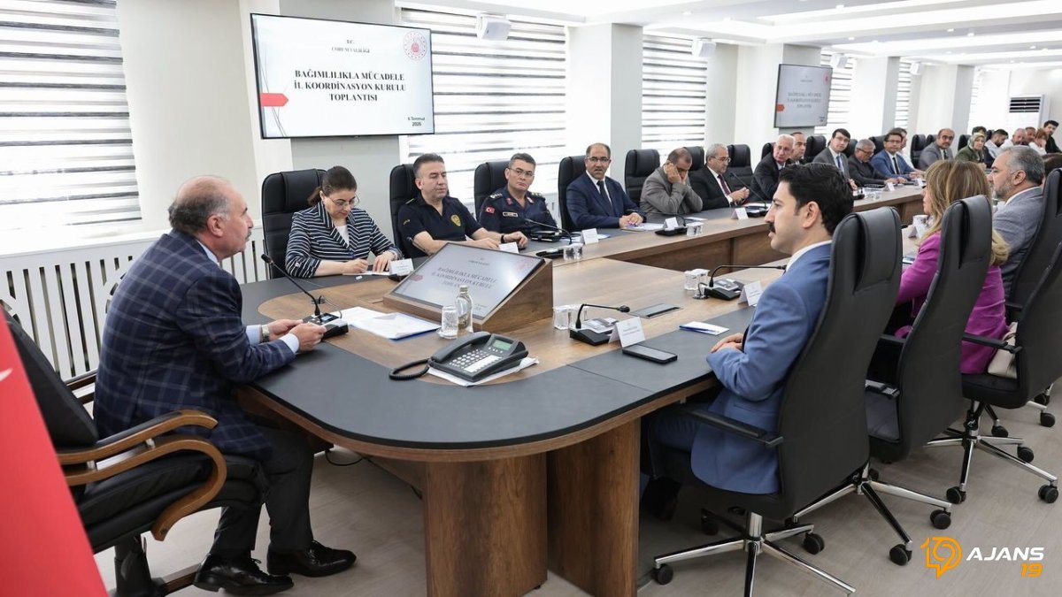 Vali Çalgan'dan Bağımlılıkla Savaş Açıklaması: 2026 Yılı Stratejileri Masada Şekillendi!