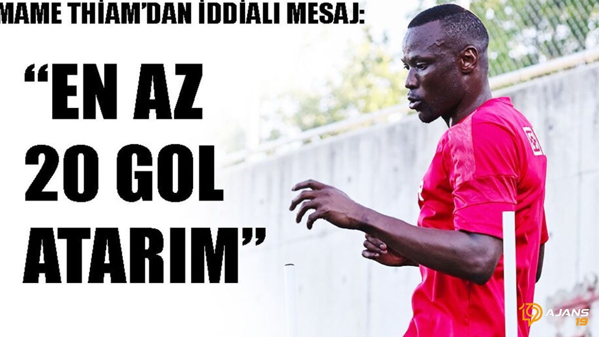 Gol Krallığına Göz Kırpan Thiam: 'Bu Sezon Sahne Benim, En Az 20 Golüm Var!'