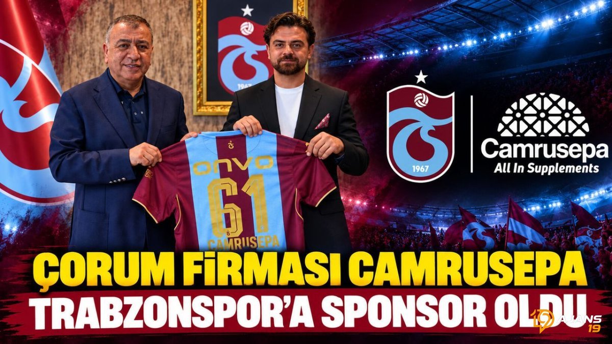 Çorum'dan Karadeniz Devine Tarihi Hamle! Trabzonspor Sahasına Gelen Dev Sponsoru Açıklıyor: Camrusepa Farkı!