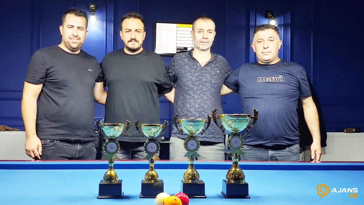 Çorum'da Rekor Katılımlı Bilardo Şampiyonası Nefes Kesti: Recep Taşkın Zirveye Yerleşti!